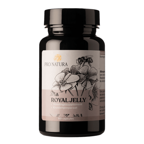 Royal Jelly koninginnegelei 60 capsules - 380 mg per capsule van ProNatura