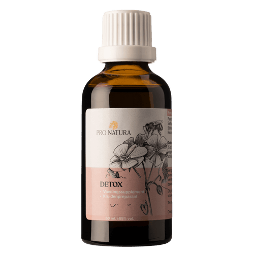Detox kruidendruppels 50 ml - Paardenbloem, Kurkuma en Rabarber van ProNatura