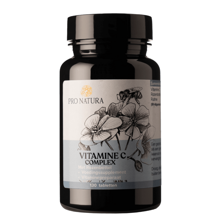 Vitamine C Complex 90 capsules voor immuun, collageen en energie van ProNatura
